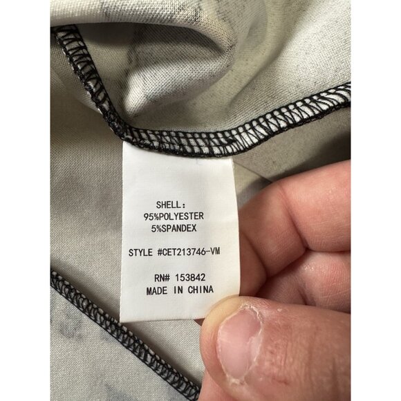 Melloday Womens Shirt Size XS Floral Polyester Blend Office Business Casual City - Picture 7 of 11